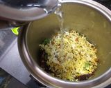 A picture of step 7 of Banana Spinach sambhar.