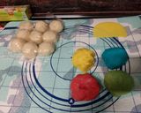 Hình bước làm 4 của món Bánh Trung Thu Cầu Vồng Ngàn Lớp