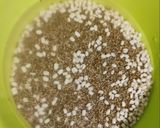 A picture of step 1 of Pearl millet crispy dosa.