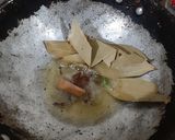 A picture of step 4 of Mutton donne biriyan.