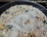 Foto del paso 6 de la receta: Macarrones de pescado y espinacas