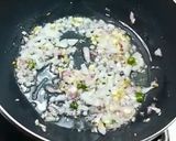A picture of step 3 of Paneer pasta.