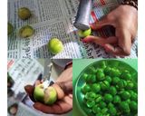 A picture of step 1 of Instant Gunda Pickle / Lasoda Pickle.