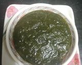 A picture of step 4 of Coriander mint garlic chutney.