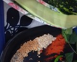 A picture of step 1 of Pumpkin rind chutney.