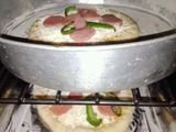 Mini Pizzas de queso y mortadela