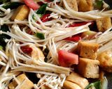 Foto langkah ke 2 dari resep Tumis Enoki Tahu.
