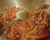 A picture of step 3 of Soup and Sandwich Batch 16.