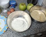 Foto del paso 3 de la receta: Torta de manzana con crema y almendras sin gluten