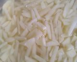 A picture of step 1 of Aloo Sabudana khichdi.