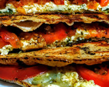 Foto del paso 2 de la receta: PAN ÁRABE Integral Relleno con🍅Tomates...!
