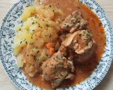 Une image de l'étape 7 de Sauté de dinde à la tomate avec ses pommes de terre vapeur au Cook Expert.