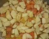 Foto del paso 2 de la receta: Dulce de manzanas y mandarinas 🍎🍊