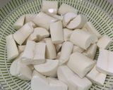 Hình bước làm 1 của món Chè Sắn