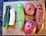 Foto del paso 1 de la receta: Pastel de verduras y pollo