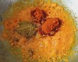 A picture of step 3 of Turmeric vegetable.