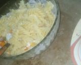 A picture of step 2 of Russian salad 🥗.