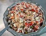 Une image de l'étape 16 de Salade de Riz aux Tomates, Thon, Feta et Romarin.