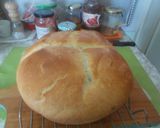 Egyszerű házi kenyér recept fázis 4 fotója