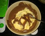 A picture of step 6 of Marble pound cake with dry fruits.