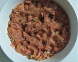 A picture of step 6 of Seekh kabab.