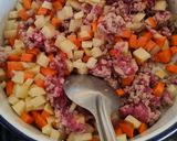A picture of step 4 of Ground Beef with Vegetables 🥩.