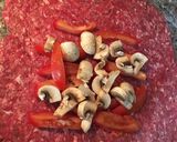 Foto del paso 1 de la receta: Albondigon Relleno Caprese&Mushroom