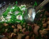 A picture of step 4 of Manipur's chi Al Mehb regular vegetables soup.