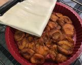 Une image de l'étape 4 de Tarte renversée aux abricots.