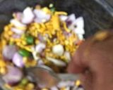 A picture of step 3 of Chatpata Stuffed Masala Papad Cones.