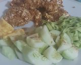 Hình bước làm 3 của món Ức gà "rán" eatclean