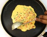 A picture of step 6 of Tomato Omelette.
