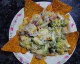 A picture of step 5 of Cheesy Nachos.