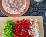 Foto del paso 1 de la receta Arroz especiado con pollo y verduras