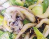 Cumi saus asam manis langkah memasak 4 foto