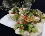 Microwave Masala Papad Chaat recipe step 3 photo