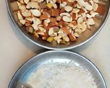 A picture of step 1 of Dry Fruits chikki.