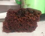 Foto langkah ke 3 dari resep Brownis kukus pisang coklat kismis simpel (no mixer no oven).