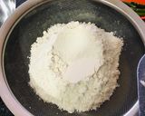 A picture of step 1 of Eggless Cassata (Ice cream Cake).