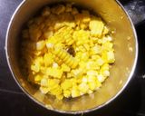 A picture of step 1 of Corn Toast.
