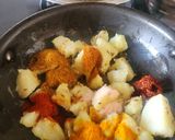 A picture of step 4 of Methi Thepla With Til Jeera Aloo Sabzi - A perfect Meal for Traveling Tiffin - Picnic Potluck.