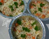Foto langkah ke 5 dari resep Makaroni schotel jodha kukus & panggang.