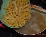 A picture of step 2 of Peanuts Pasta With Feta Cheese.