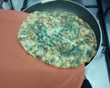 Foto langkah ke 16 dari resep Spinach Omelette / Telur dadar bayam.