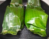 Foto langkah ke 7 dari resep Nasi Bakar Cumi Jamur.