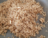 A picture of step 3 of Leftover roti Churma lodoo.