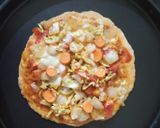 मिक्स व्हेज चीझ पिझ्झा मून (mix veg cheese pizza recipe in marathi) रेसिपी स्टेप 8 फोटो 