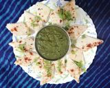 A picture of step 8 of Khatta dhokla.