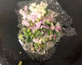 A picture of step 1 of Tawa Idli Fry.