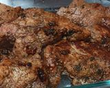 Foto del paso 6 de la receta: Bondiola de Cerdo marinada, con cebolla a la naranja